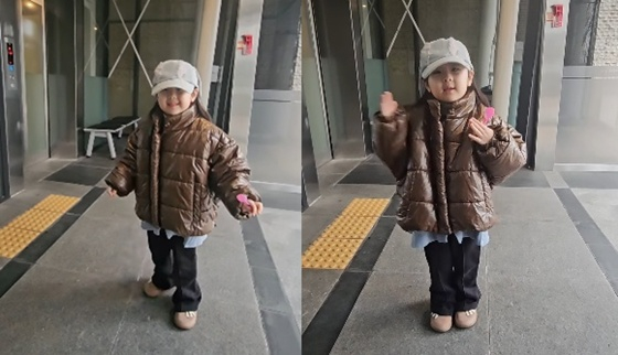별, 하하 딸 송이/사진=별 SNS