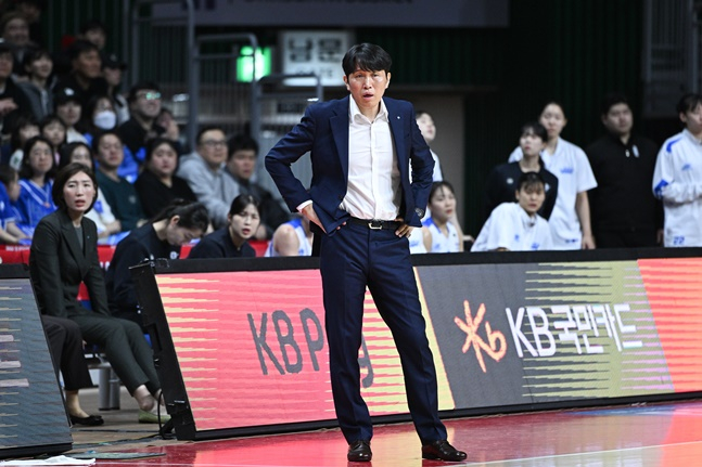 위성우 우리은행 감독. /사진=WKBL 제공