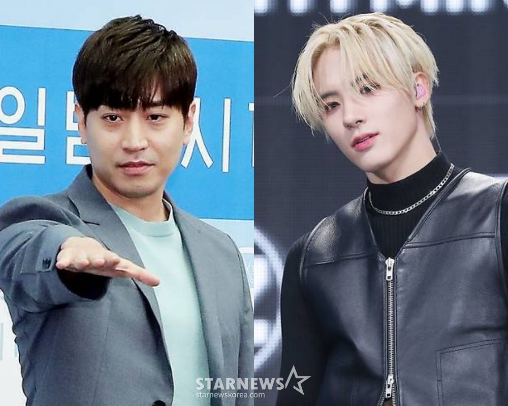 그룹 신화 멤버 에릭(왼쪽), 더보이즈 멤버 에릭 /사진=스타뉴스
