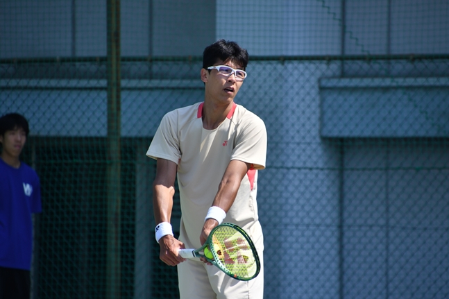 정현. /사진=M15 Nishi-Tokyo Team REC Waseda University International Tennis Open 2025