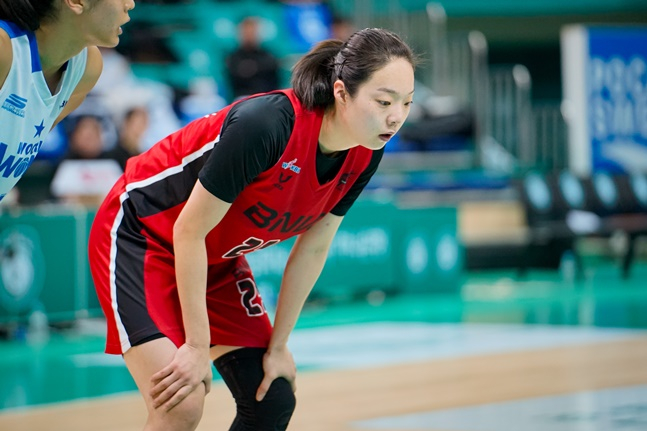 BNK 이하은. /사진=WKBL 제공