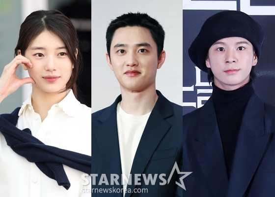 수지, 도경수, 정동원 /사진=스타뉴스