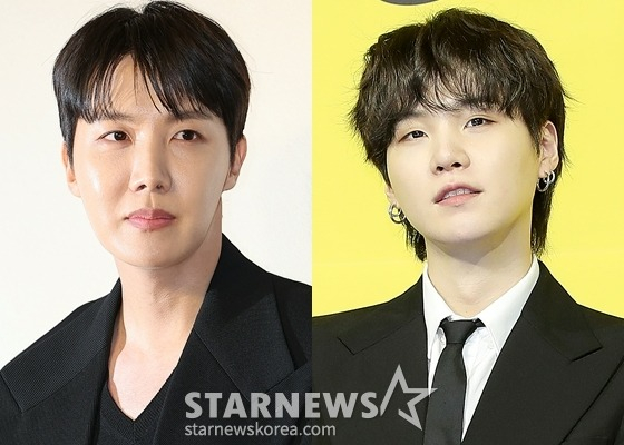 방탄소년단 제이홉, 슈가 /사진=스타뉴스