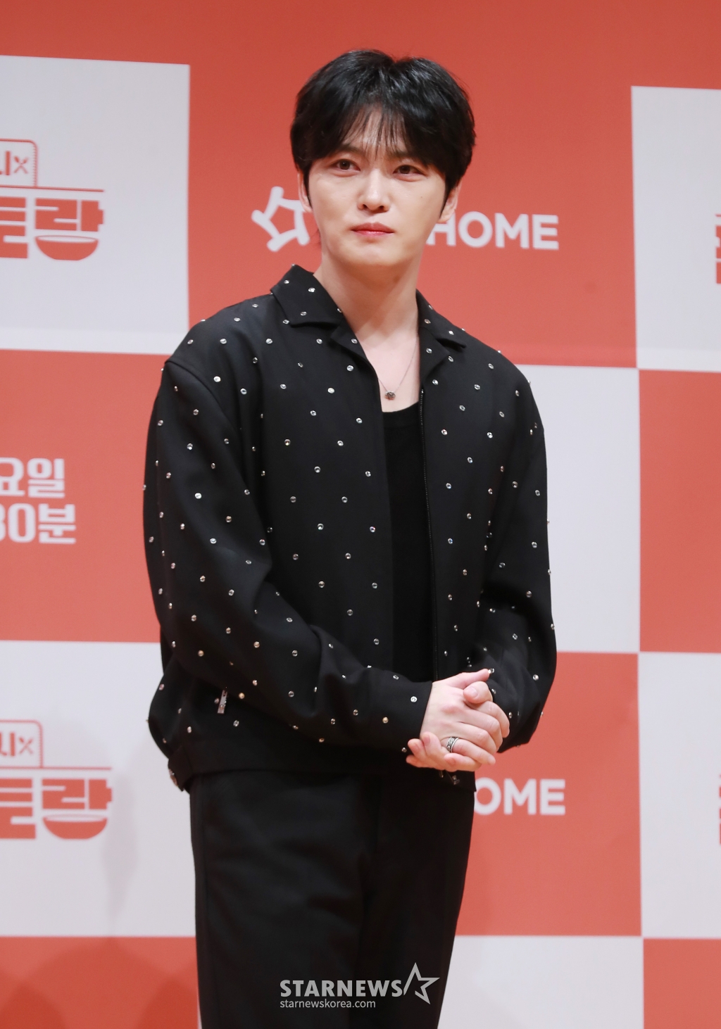 가수 김재중이 27일 오후 서울 여의도 KBS 아트홀에서 진행된 KBS 2TV '신상출시 편스토랑' 기자간담회에 참석해 포즈를 취하고 있다. /2025.03.27 /사진=이동훈 photoguy@