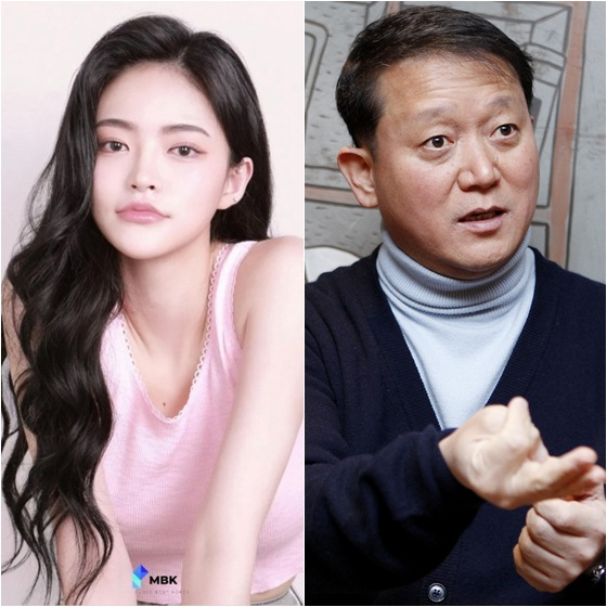 안솜이(왼쪽)와 김광수 /사진=모덴베리코리아, 스타뉴스