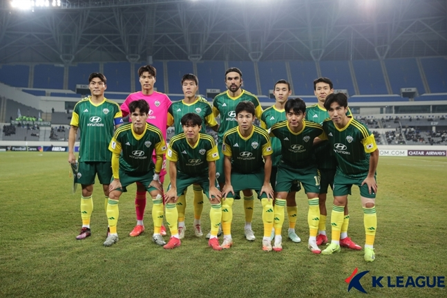 전북 현대 선수단. /사진=한국프로축구협회 제공