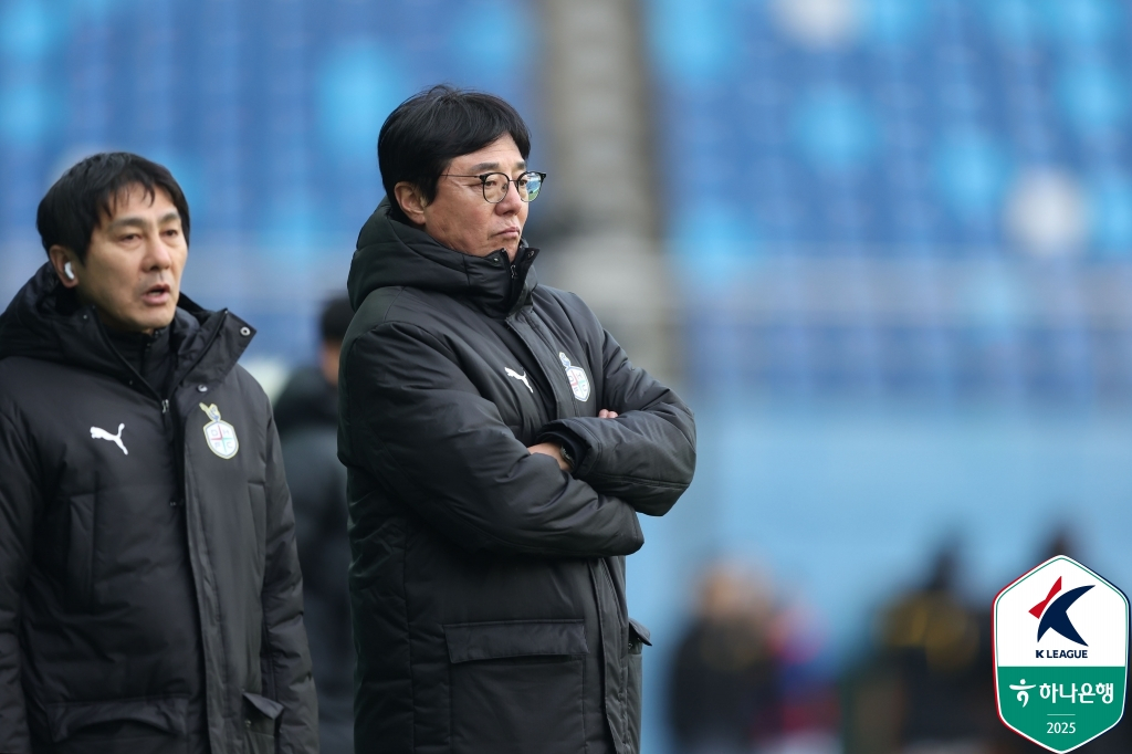 황선홍 대전하나시티즌 감독. /사진=한국프로축구연맹 제공