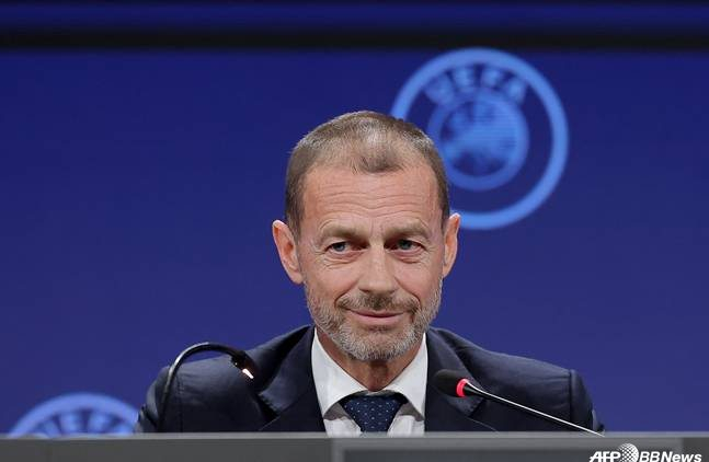UEFA 세페린 회장. /AFPBBNews=뉴스1