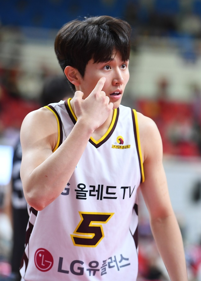 LG 양준석. /사진=KBL 제공