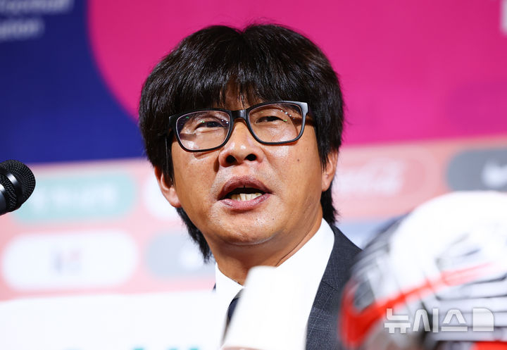 신상우 한국 여자 축구대표팀 감독. /사진=뉴시스