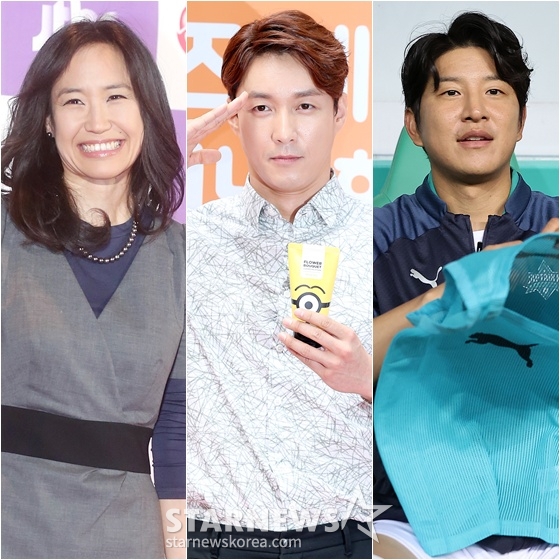 강주은(왼쪽부터), 심형탁, 박주호 /사진=스타뉴스, 뉴스1