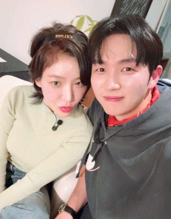가인, 임슬옹 /사진=임슬옹 유튜브 '옹스타일' 캡처