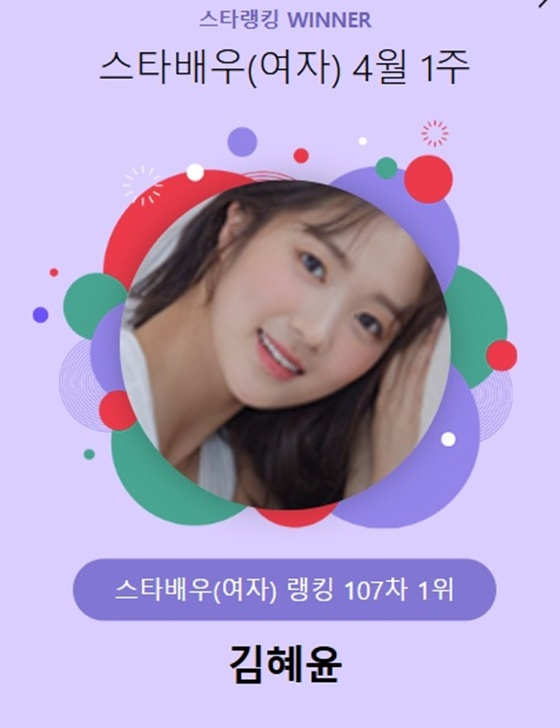 /사진=스타랭킹