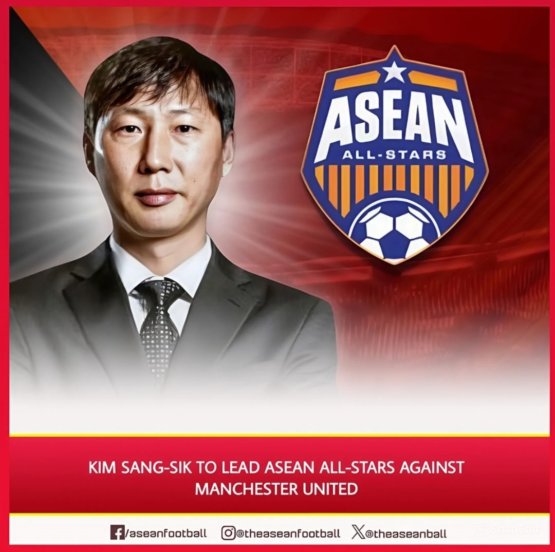 ASEAN 올스타팀 사령탑으로 선임된 김상식 베트남 국가대표팀 감독. /사진=동남아시아축구연맹(AFF) 공식 사회관계망서비스(SNS) 갈무리