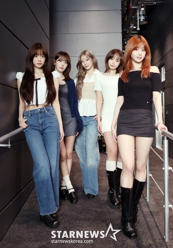 르세라핌 AAA 수상 인터뷰 /사진=김휘선