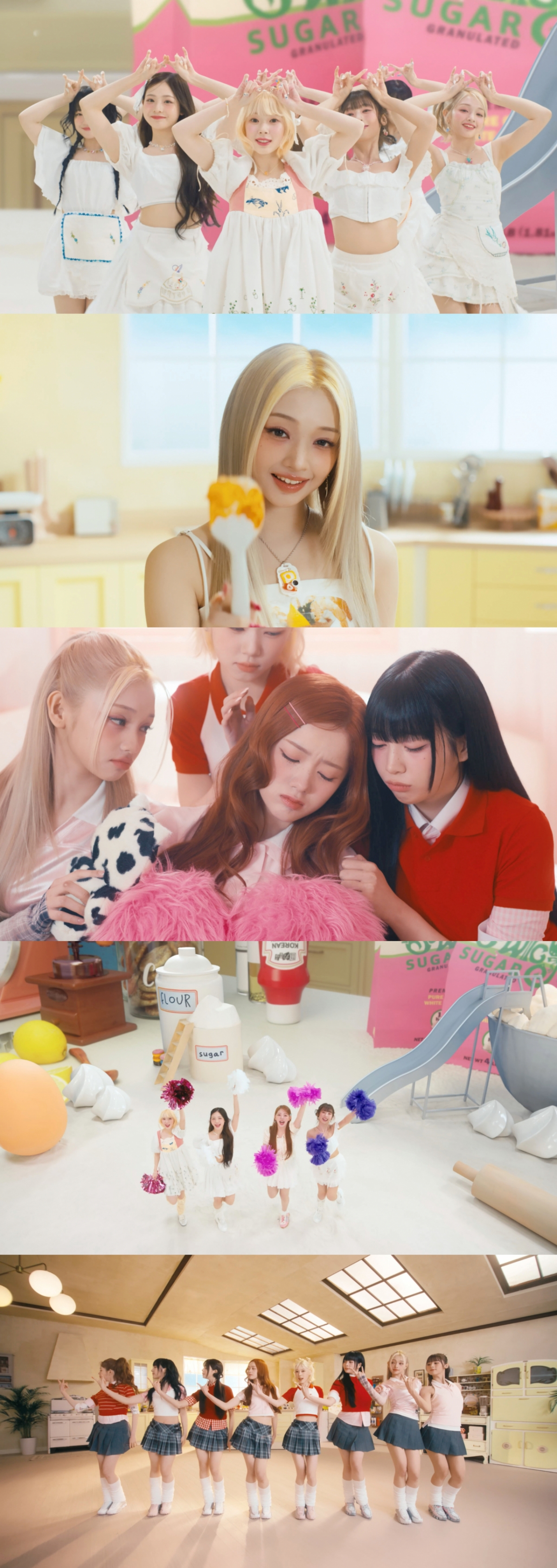 /사진=유니스 '스위시' 뮤직비디오
