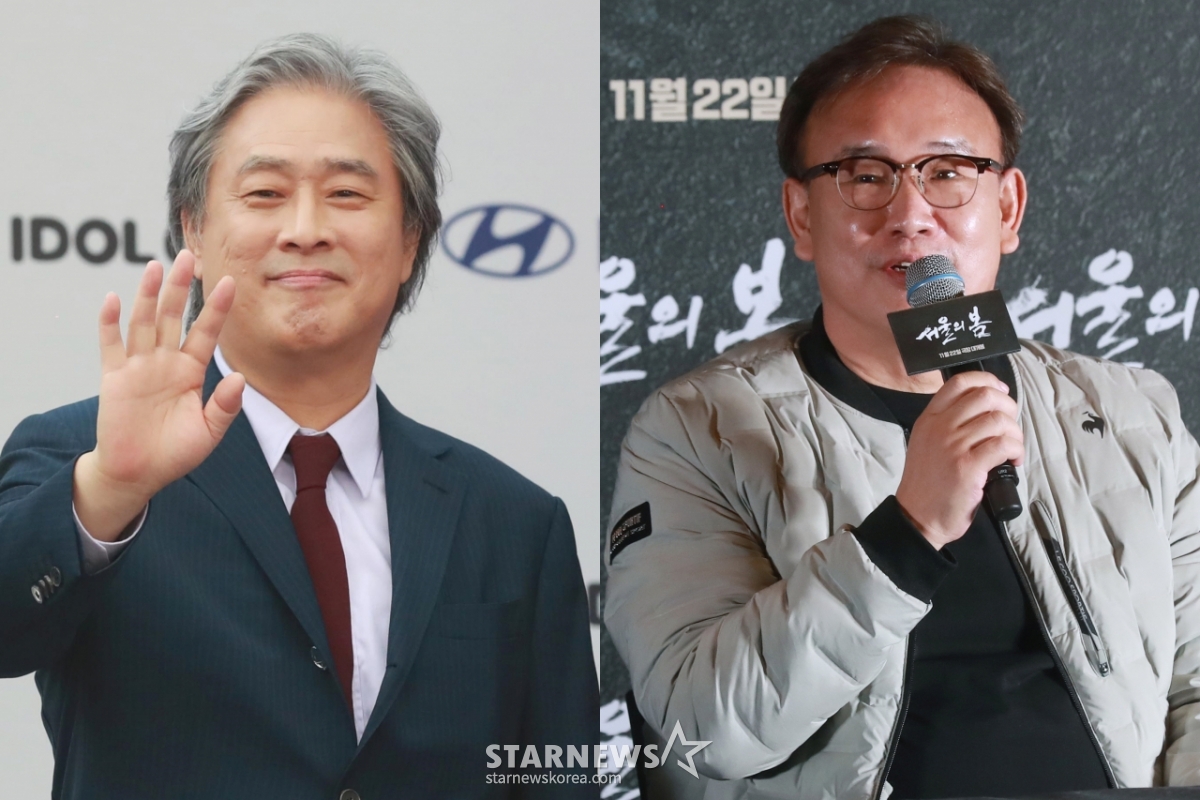 박찬욱, 김성수 / 사진=스타뉴스