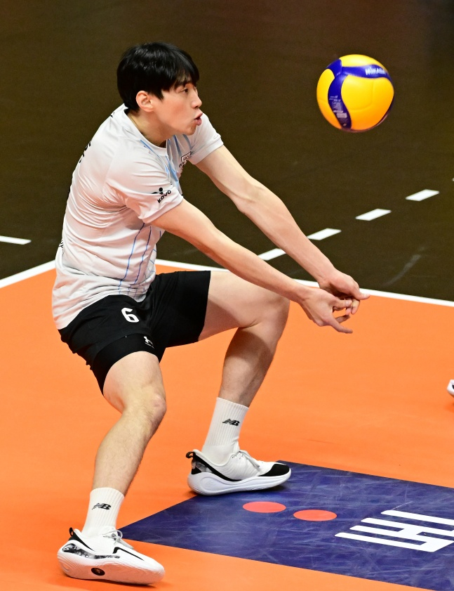 현대캐피탈 시절 김선호. /사진=한국배구연맹 제공