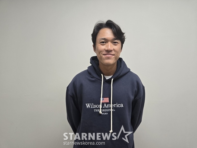 스타뉴스와 만난 남지성. /사진=이원희 기자