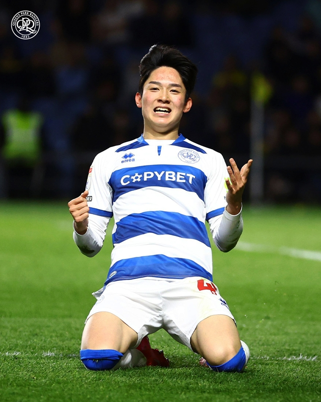 양민혁. /사진=QPR 공식 SNS