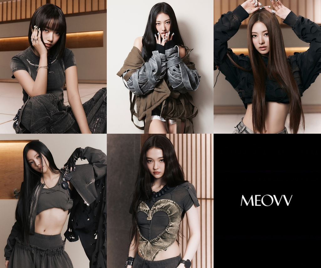 MEOVV(미야오) 콘셉트 포토 공개/사진제공=더블랙 레이블