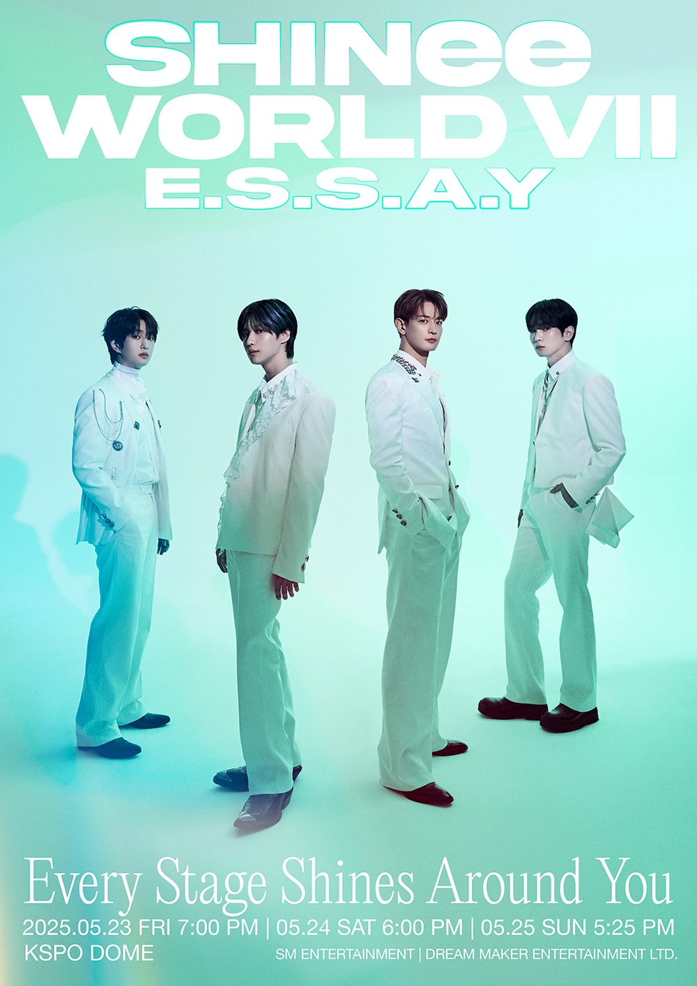 샤이니 일곱 번째 단독 콘서트 포스터/사진제공=에스엠엔터테인먼트