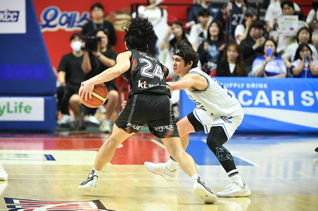 카굴랑안(왼쪽)과 벨란겔. /사진=KBL