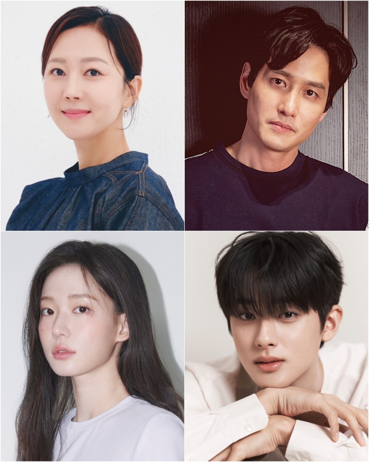 /사진=아티스트컴퍼니(염정아), 플레오이엔티(박해준), PEACE(최윤지), 강엔터테인먼트(김민규)