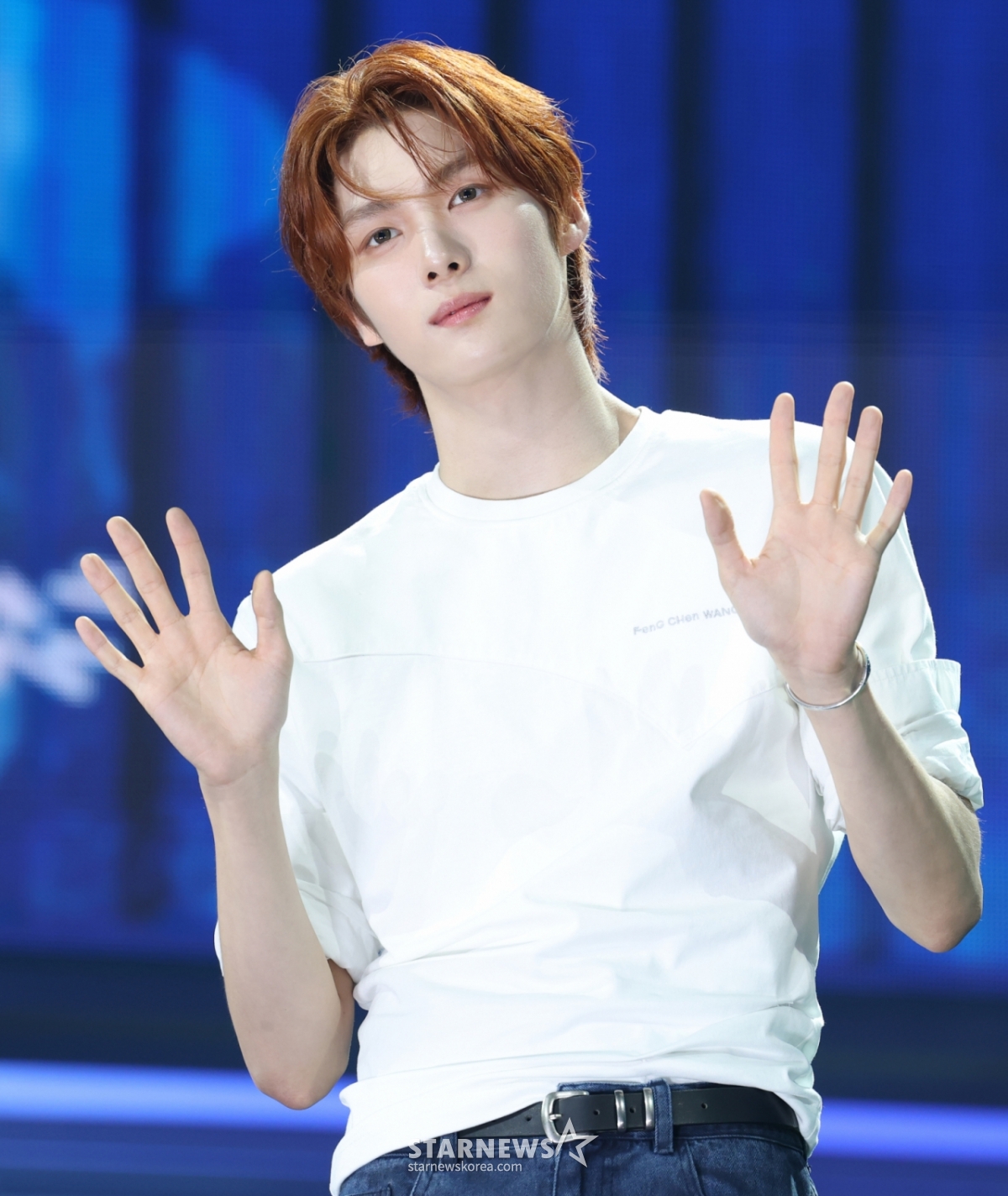 (서울=뉴스1) 권현진 기자 = 그룹 투어스(TWS)의 영재가 21일 오후 서울 용산구 한남동 블루스퀘어에서 가진 세 번째 미니앨범 'TRY WITH US' 발매 기념 쇼케이스에 참석해 포즈를 취하고 있다. 2025.4.21/뉴스1 Copyright © 뉴스1. All rights reserved. 무단 전재 및 재배포, AI학습 이용 금지. /사진=(서울=뉴스1) 권현진 기자