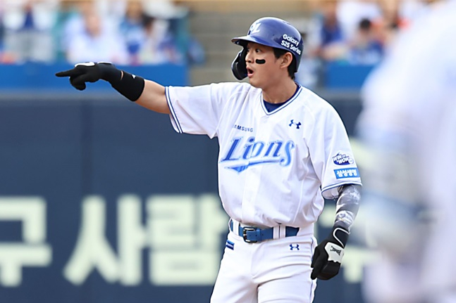 구자욱. /사진=삼성 라이온즈 제공