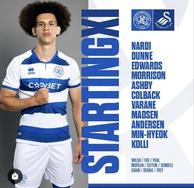 QPR 선발 명단. /사진=QPR SNS