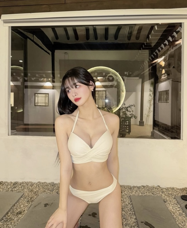 강명비 치어리더. /사진=강명비 치어리더 SNS