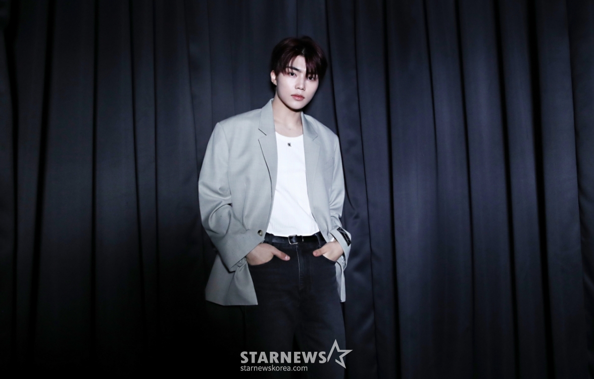 제로베이스원 박건욱 /사진=김휘선 기자