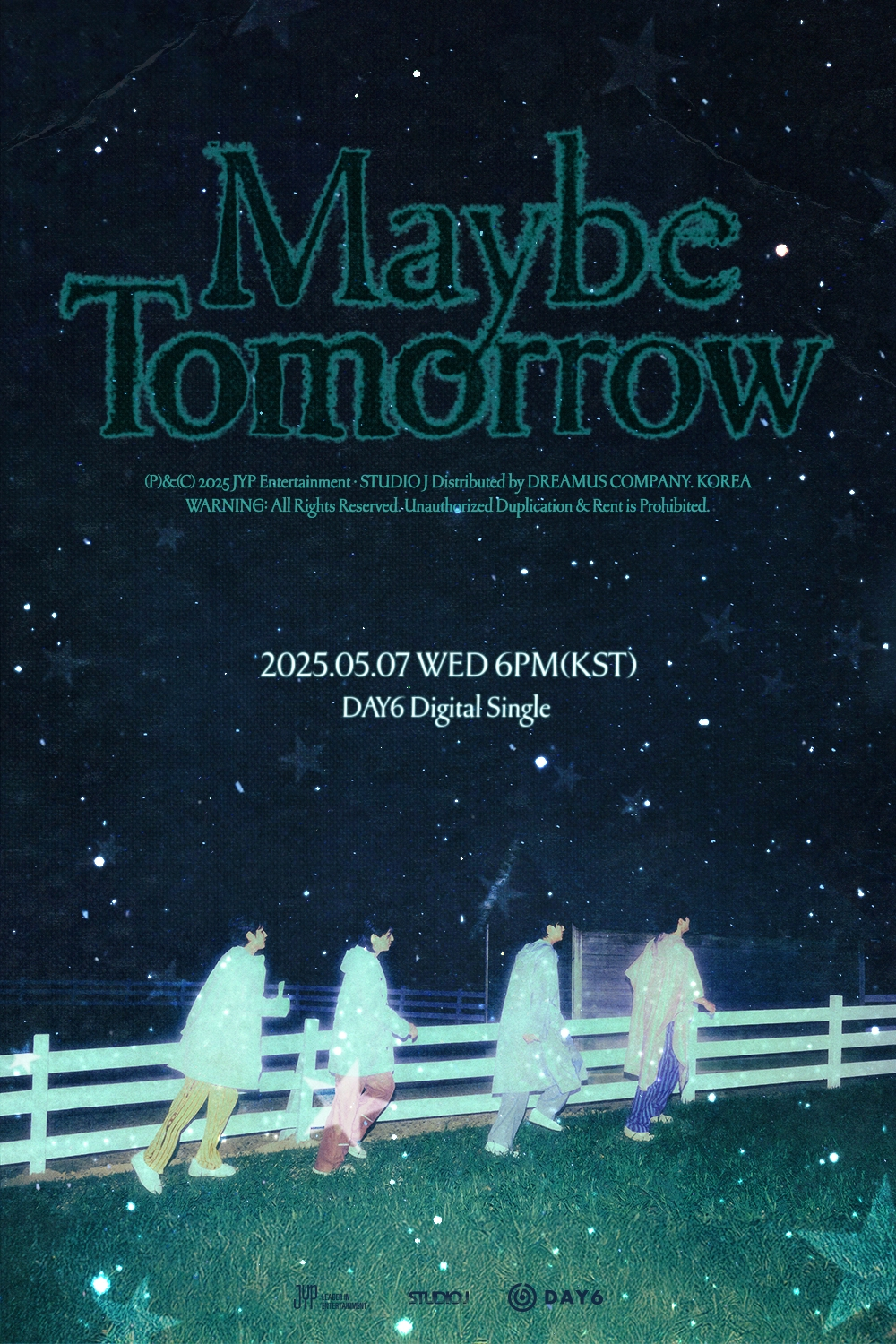 DAY6 커밍순 포스터/사진제공=JYP엔터테인먼트