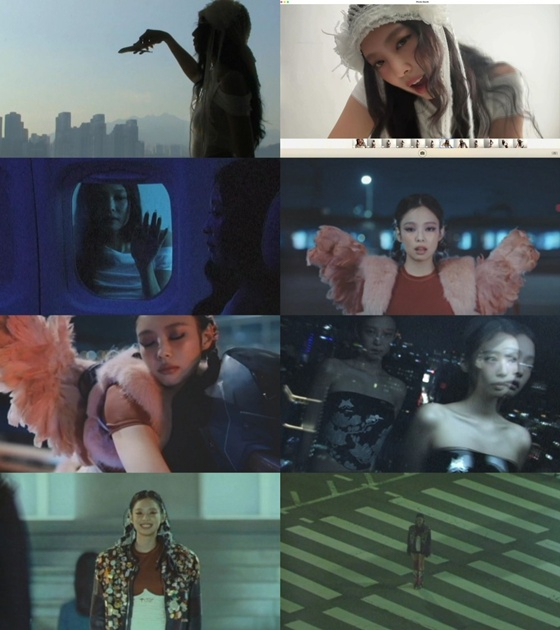 /사진=제니 ‘서울 시티’ 뮤직비디오 화면 캡처