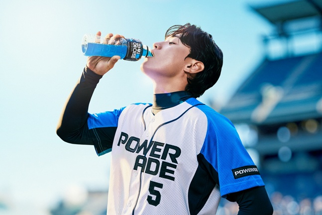 김도영 CF 모델 이미지. /사진=코카-콜라사 제공