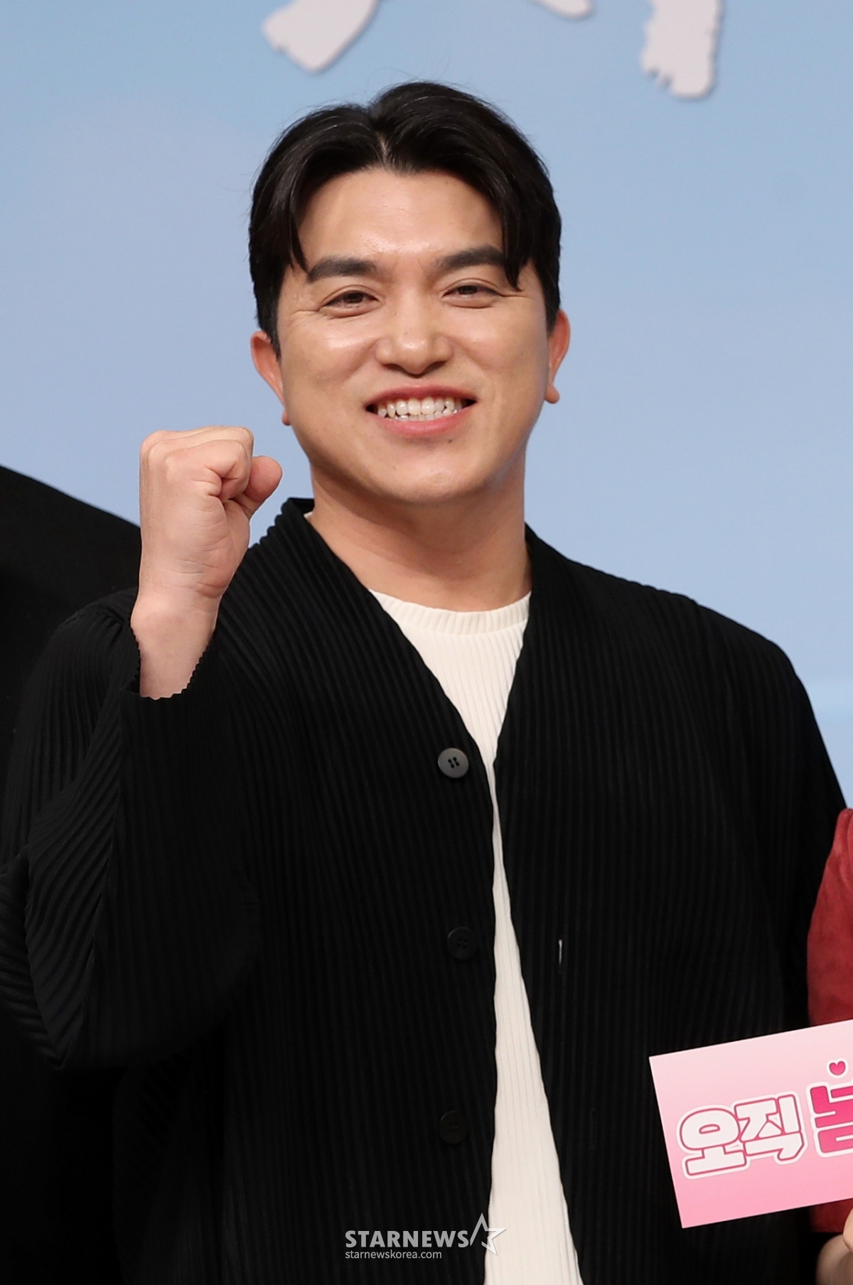 김성용 감독이 28일 서울 양천구 목동 SBS에서 진행된 드라마 '사계의 봄' 제작발표회에 참석해 포즈를 취하고 있다. /2025.04.28 /사진=김휘선 hwijpg@