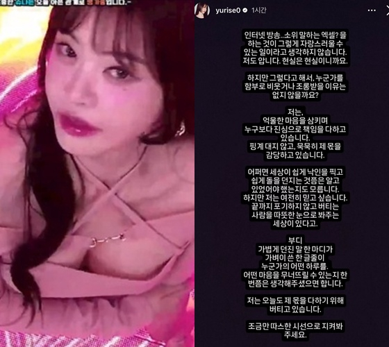 /사진=숲, 서유리 인스타그램 캡처