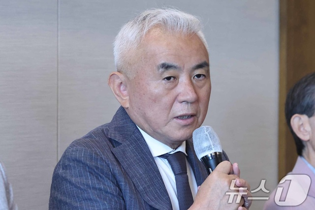 주원홍 대한테니스협회장. /사진=뉴스1 제공