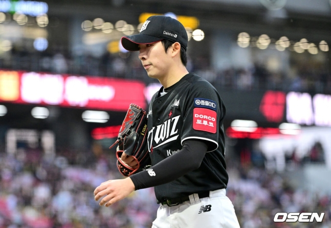 KT 투수 오원석.