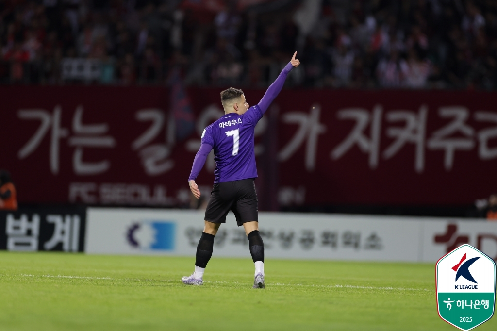 마테우스. /사진=한국프로축구연맹 제공