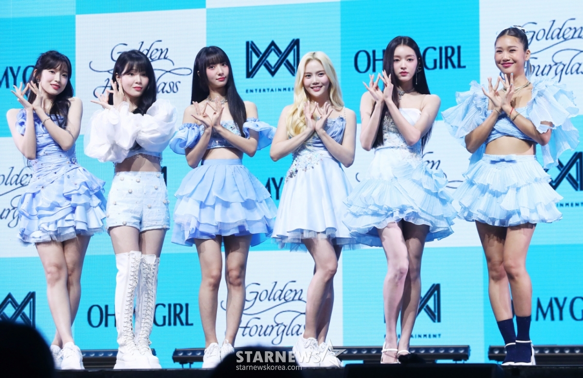 걸 그룹 오마이걸 아린(왼쪽부터) 승희 유빈 효정 유아 미미 /사진=스타뉴스