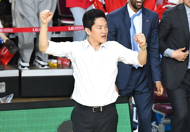 SK 전희철 감독. /사진=KBL 제공