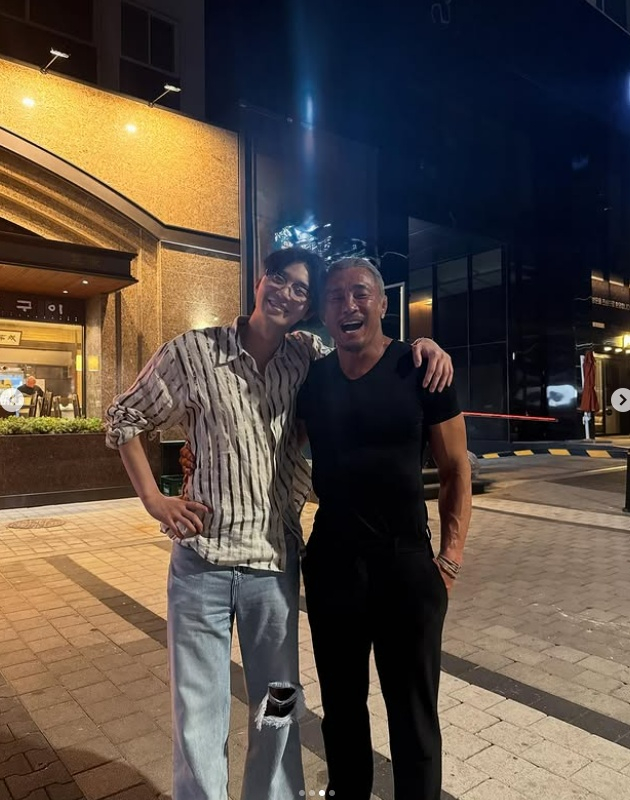 박서준, 추성훈 /사진=추성훈
