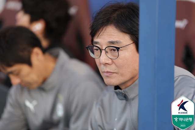 황선홍 대전하나시티즌 감독. /사진=한국프로축구연맹 제공