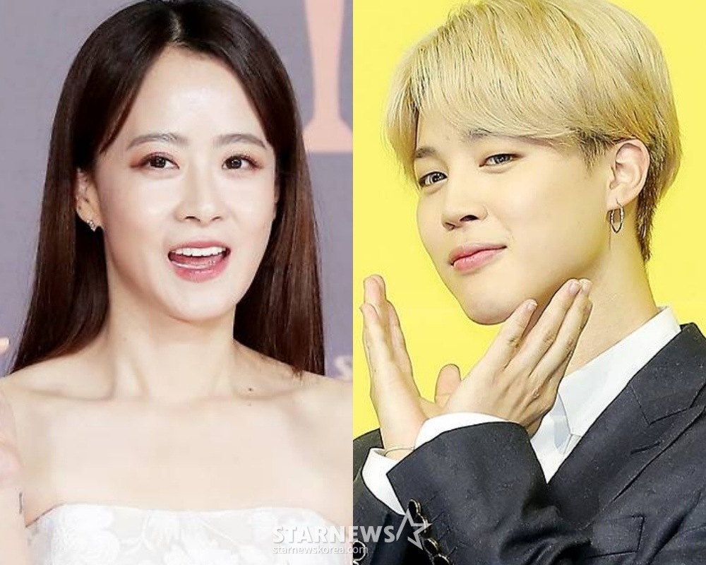 배우 류현경(왼쪽), BTS 지민 /사진=스타뉴스