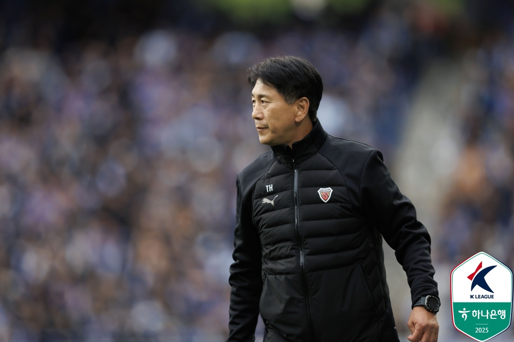 박태하 포항스틸러스 감독. /사진=프로축구연맹 제공