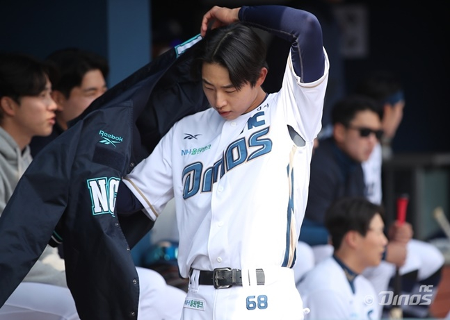 NC 김한별. /사진=NC 다이노스 제공