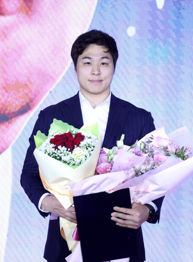 경기 부문 수상자 최정만. /사진=대한씨름협회