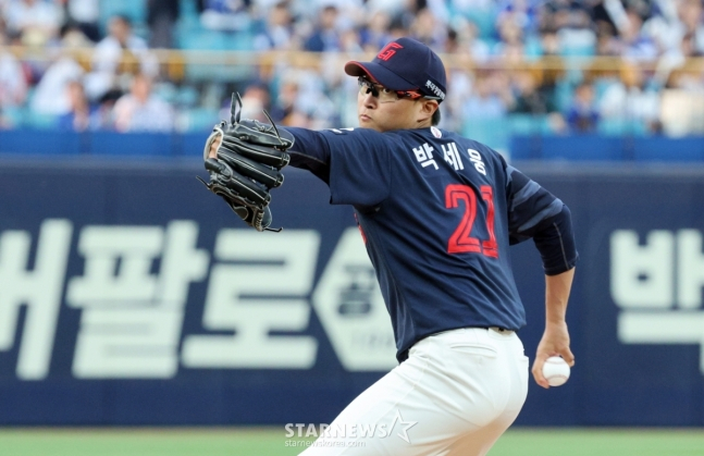 롯데 박세웅. /사진=강영조 선임기자